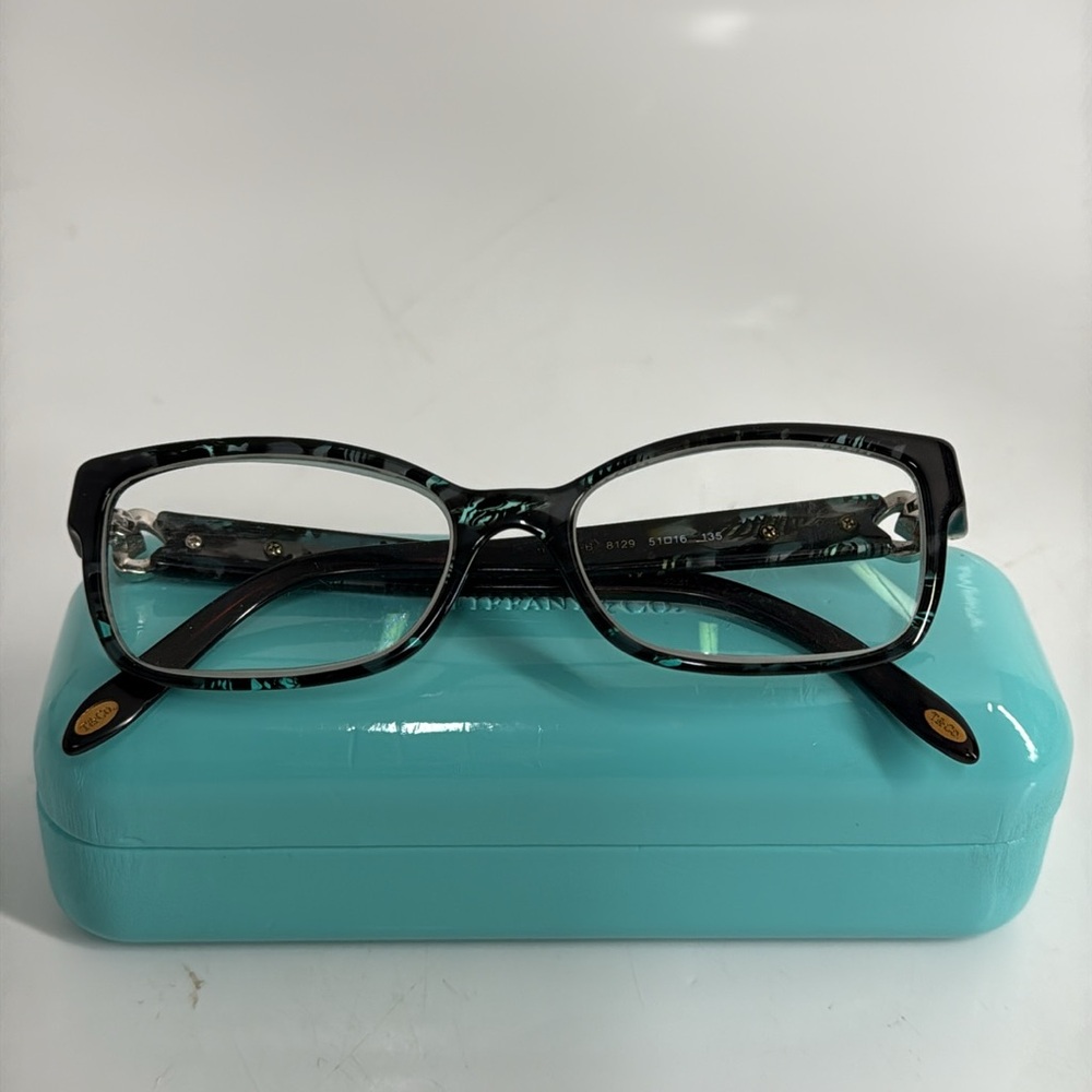 TIFFANY & CO TF2064-B 8129  51mm Crystal Key Eyeglasses Frames
51 16 135 - Picture 5 of 6
